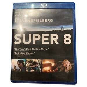 2011 Super 8 Movie J.J. Abrams Steven Spielberg Blu-ray very good condition